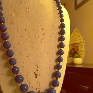 Blue necklace